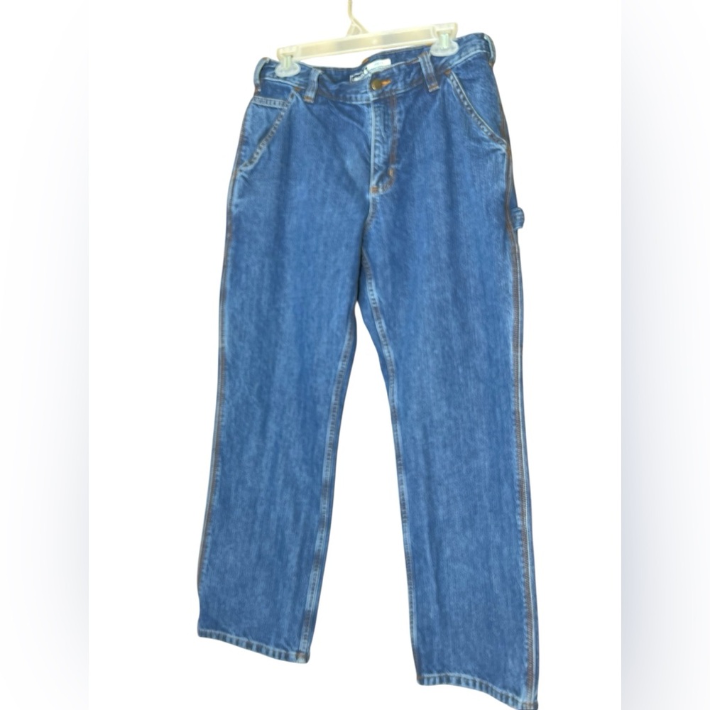 Carhartt loose fit jeans men’s work cargo pants Sz 32X30 (inseam 29” )